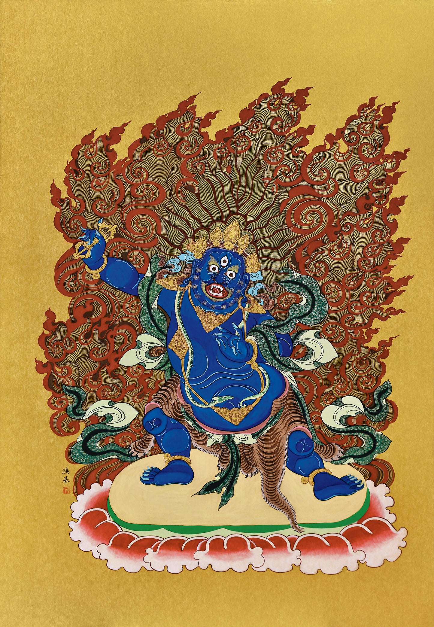 Lotus Guru Vajra